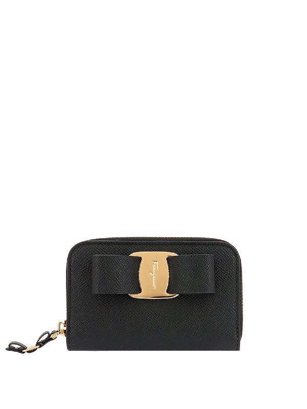 Vara Bow Leather Card Wallet