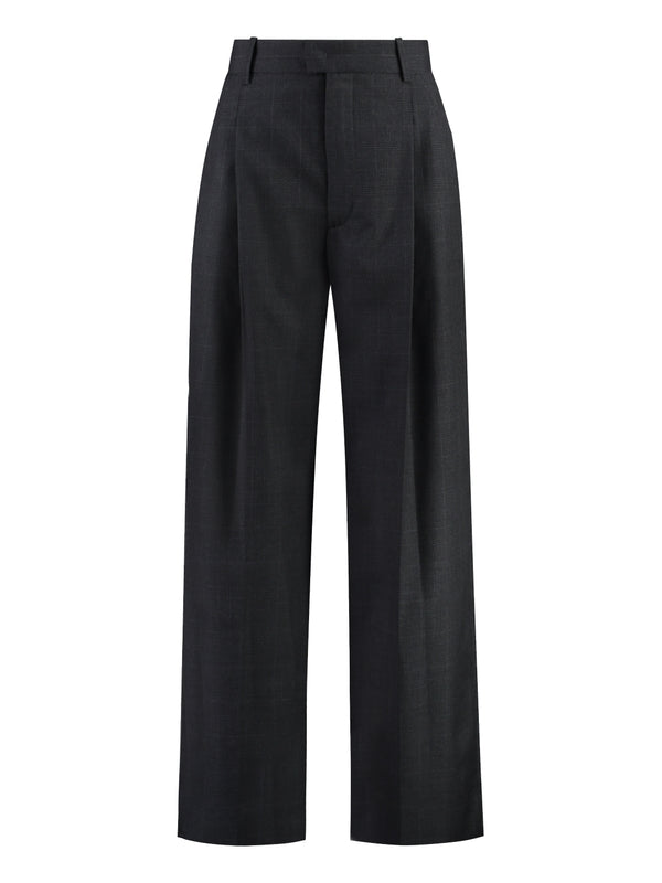 Wool Wide Pants