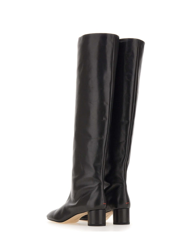 Aeyde Black High Boots