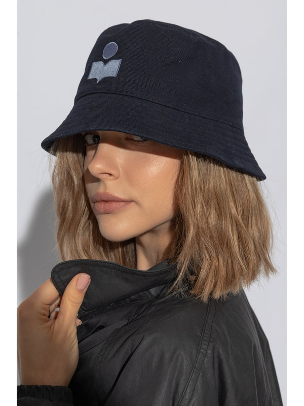 Hailey Logo Embroidery Cotton Bucket Hat