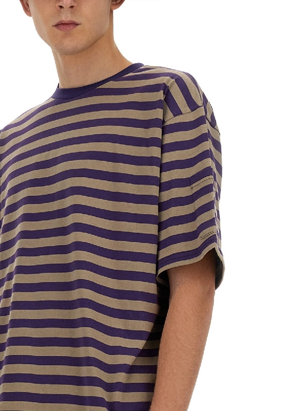 Stripe Cotton T-Shirt