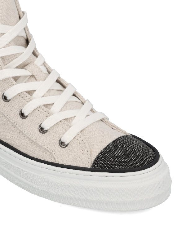 Monili Toe High-top Sneakers