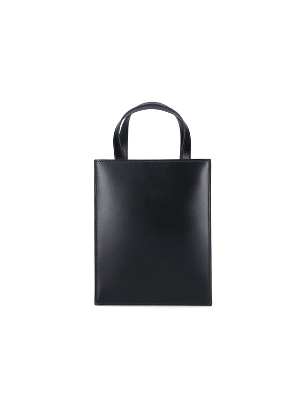 FERRAGAMO - Double Gancini Mini Tote Bag - Jente
