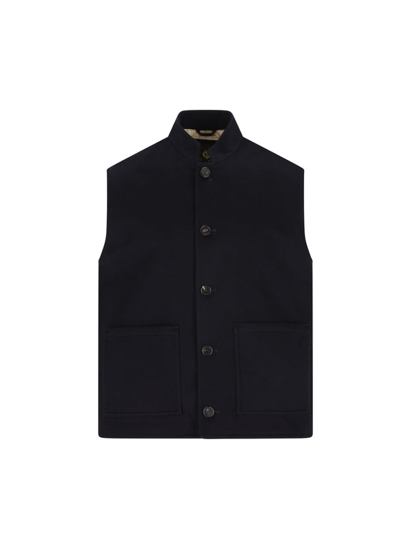 Loro Piana Black Vests