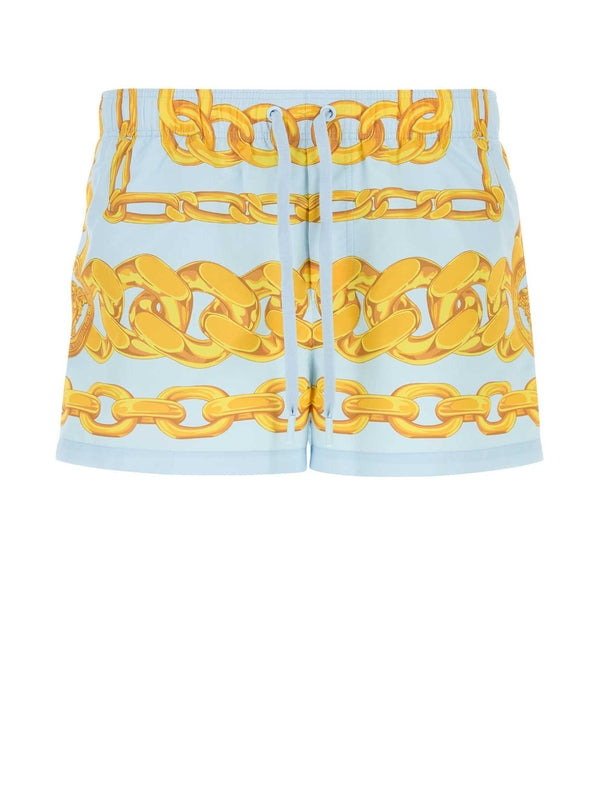 Versace Skyblue Swim Shorts