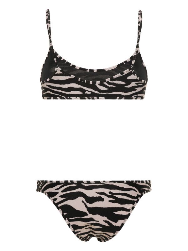 Animal
  Printing Bikini Set