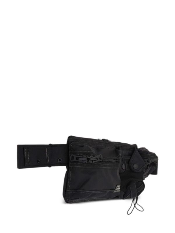 Logo Patch Nylon Belt Bag