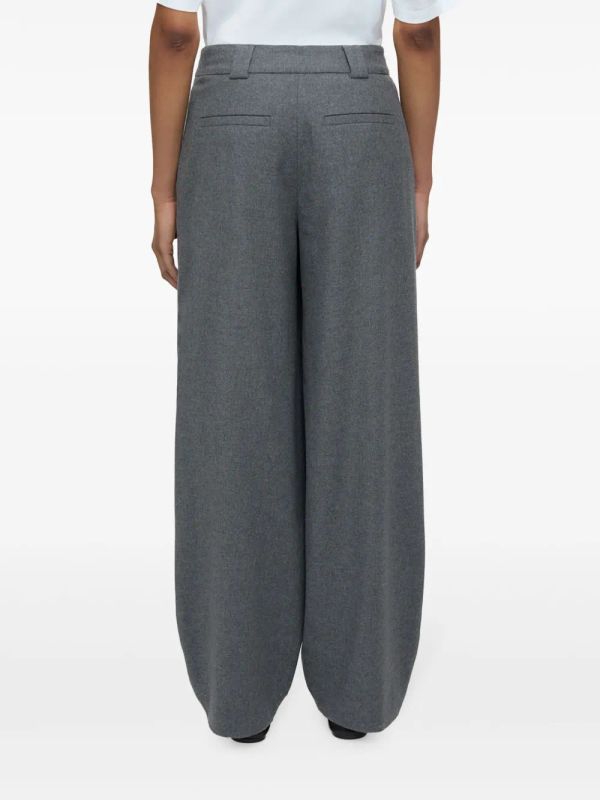 Wendlyn Pintuck Wool Blend Pants