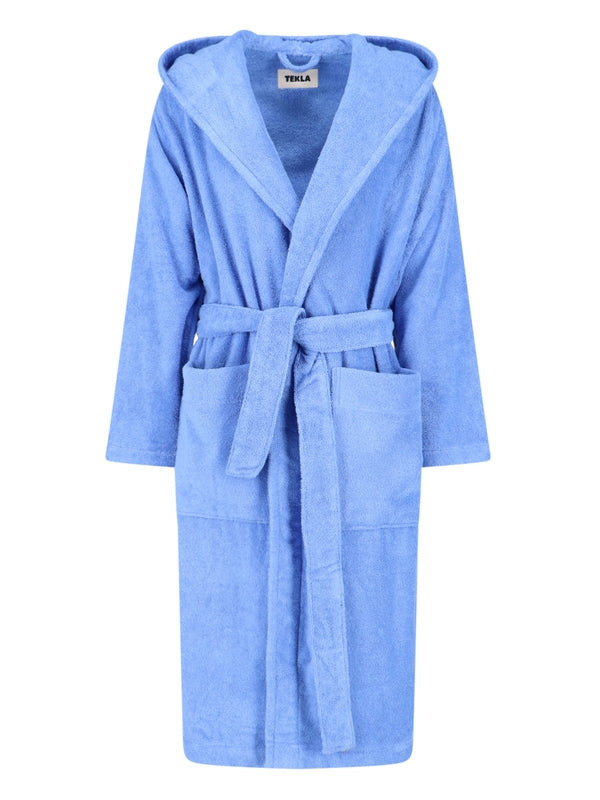 Terry Cotton Hooded Bathrobe