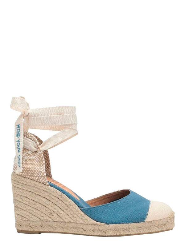 Castañer Blue Espadrille Sandals