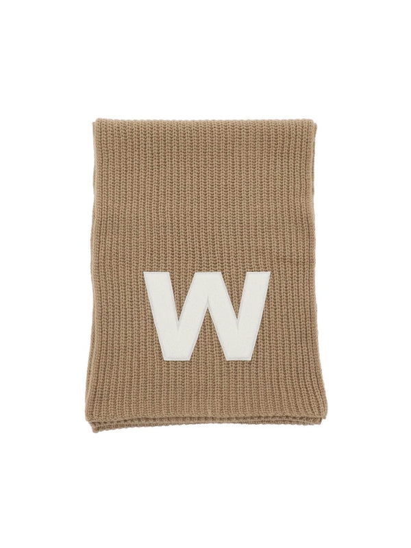 Bardies Logo Patch Wool Muffler