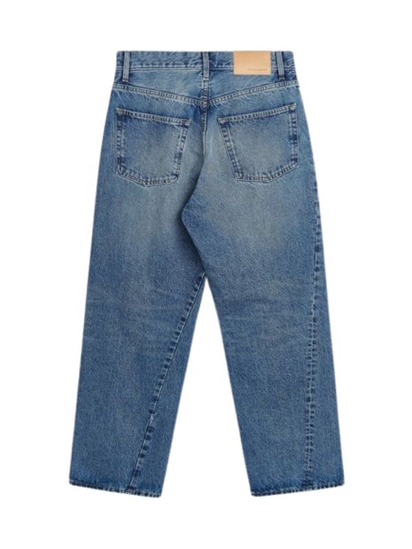 Sunflower - Wide Twist Washed Denim Pants - Jente