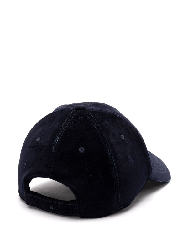 4G Logo Detail Denim Baseball Cap