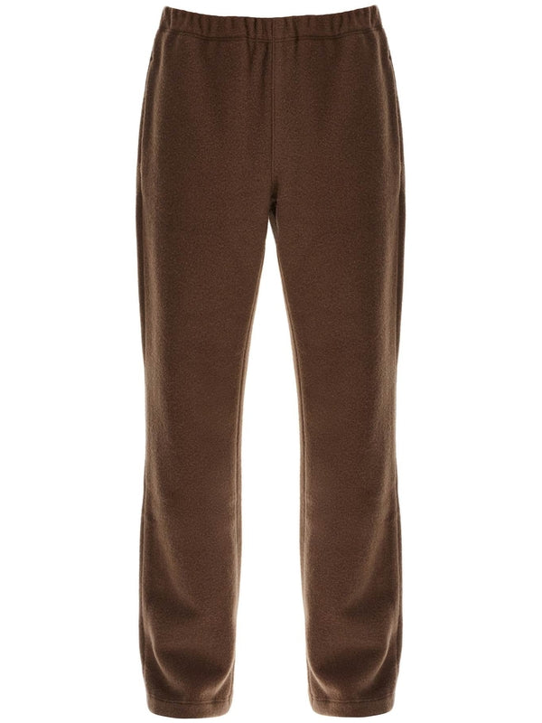 Banding Fleece Wool Jogger Pants