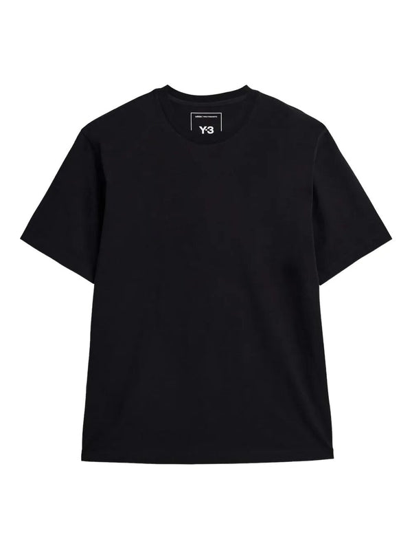 Y3 Black Short Sleeve T-Shirt