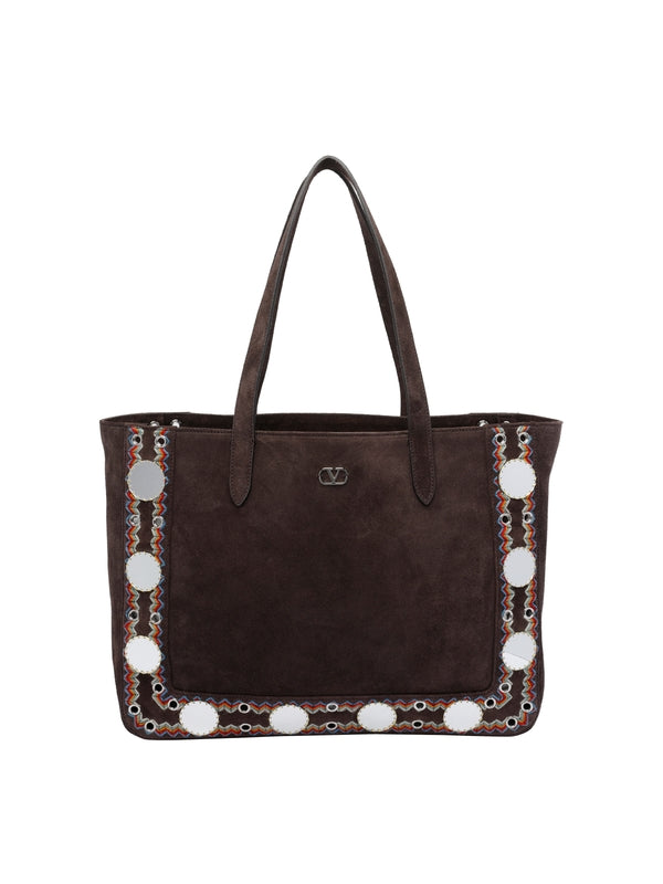 Valentino Brown Tote Bags