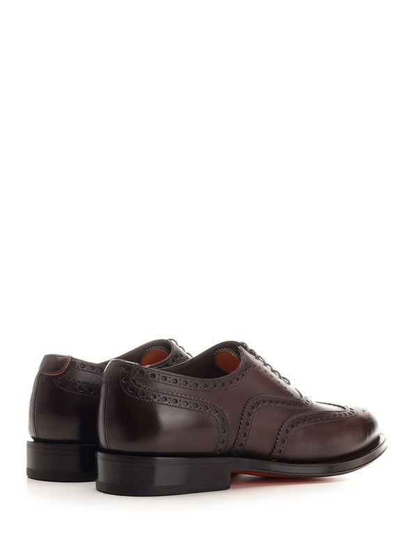 Oxford Brogue Wingtip Shoes