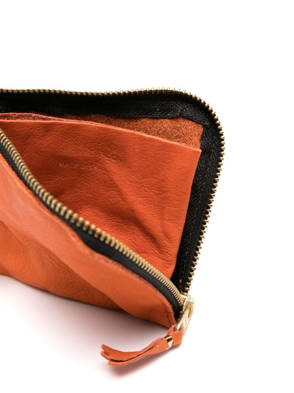 Leather Zip Coin Wallet