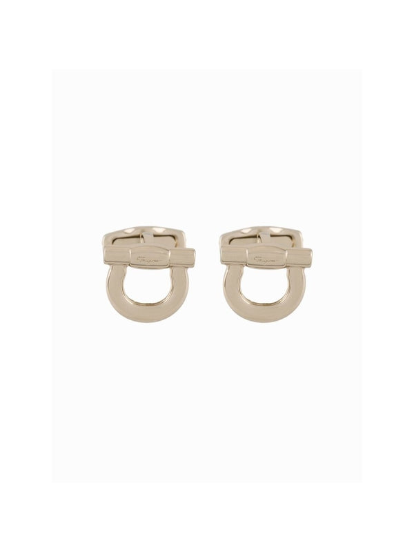 Ferragamo Gold Cufflinks