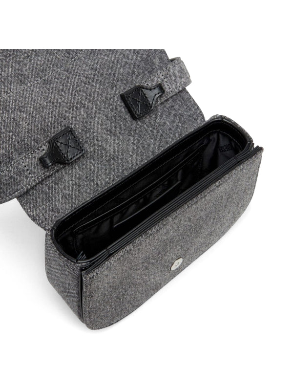 1DR Logo Denim Shoulder Bag