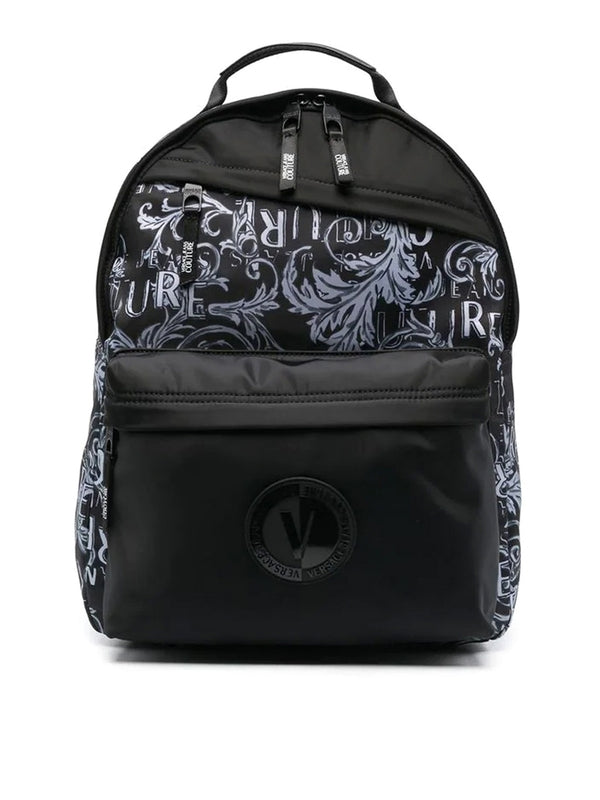 Versace Black Backpack