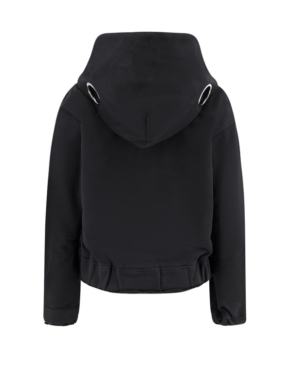 Willow Smith Logo Patch Hoodie Zip-up