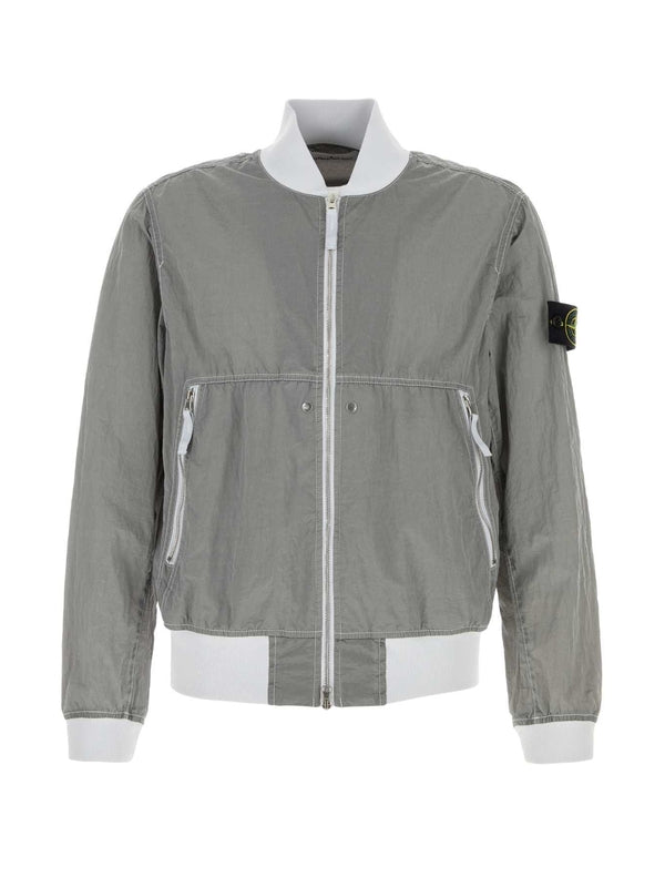 Wappen Patch Nylon Bomber Jacket