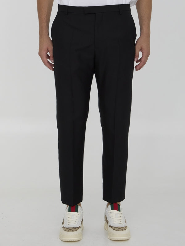 Wool Blend Tailored Pants - Jente