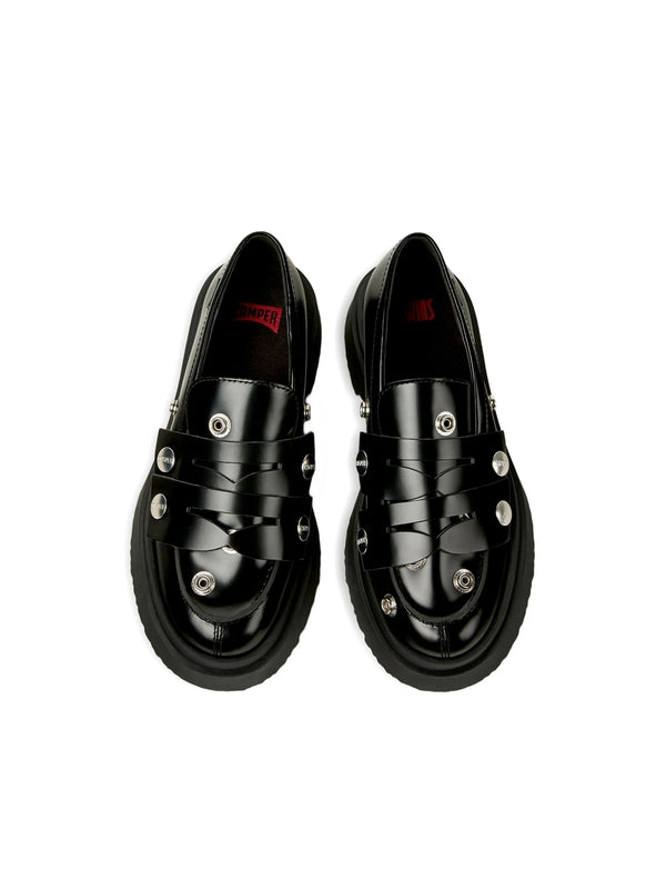 Camper Black Loafers