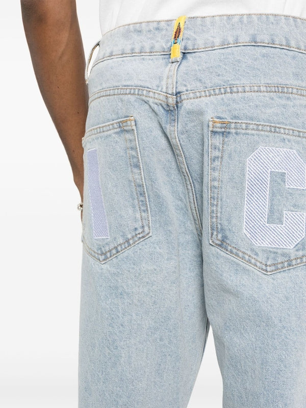 Ice Cream Blue Denim Pants