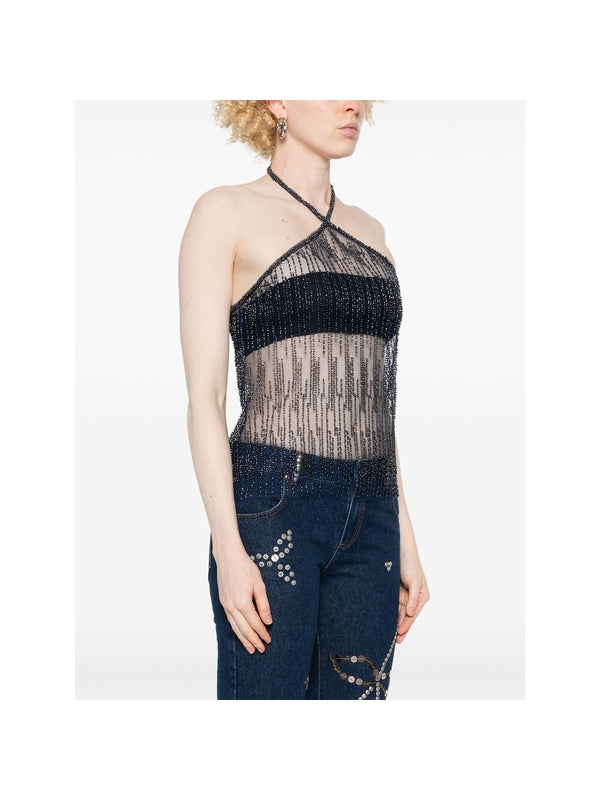 Siedrés Navy Sleeveless