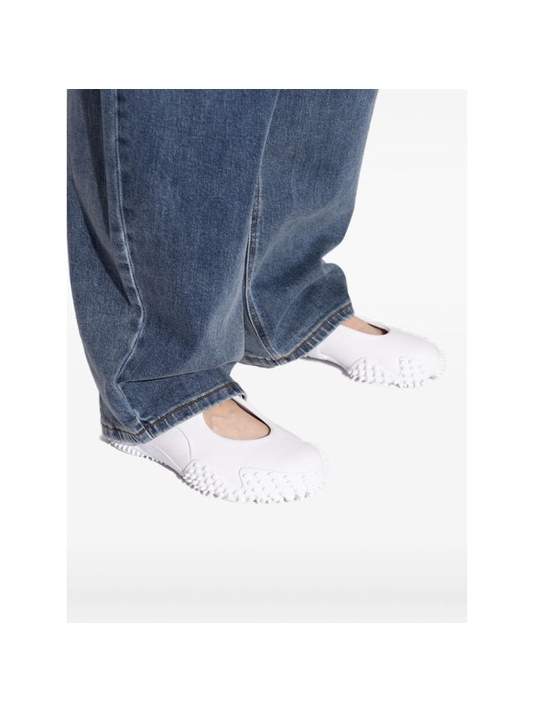 Puma White Low Top Sneakers