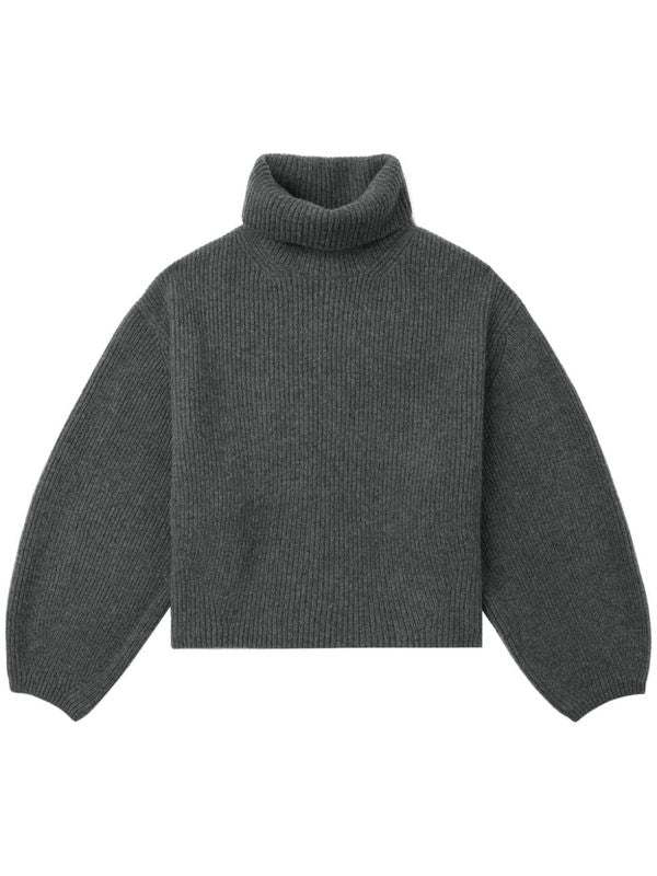 Turtleneck Wool Blend Sweater