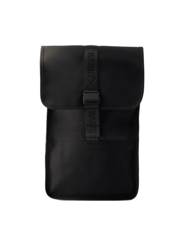 Rains Black Backpacks
