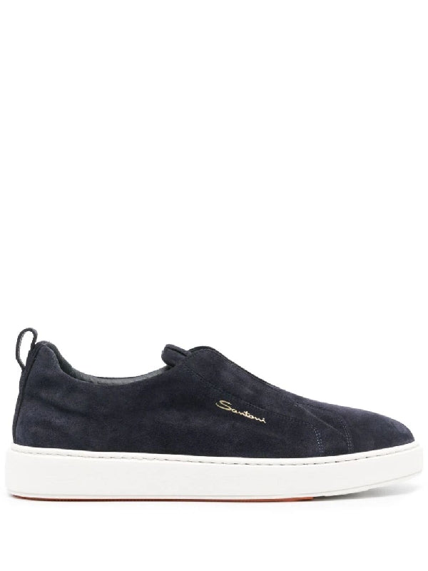 Suede Slip-On Sneakers