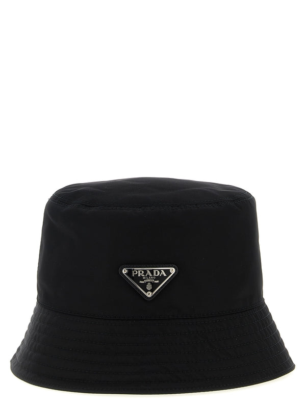 Prada Black Bucket Hat