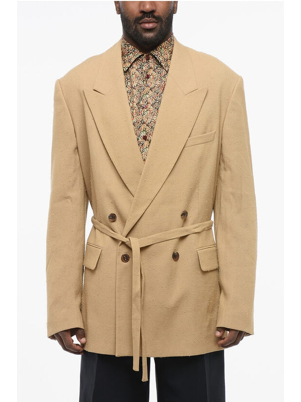 Beige Double Tailored Jacket