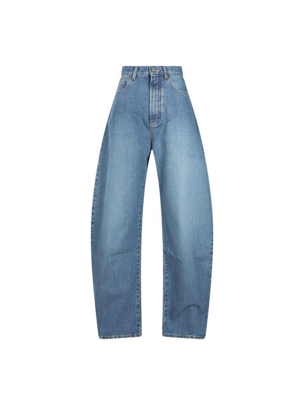 Barrel Wide Denim Pants