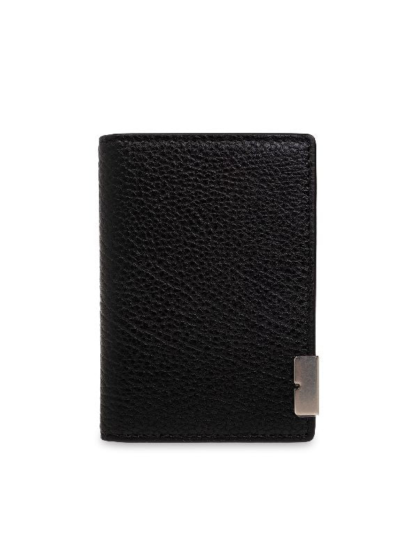 B Cut Leather Wallet