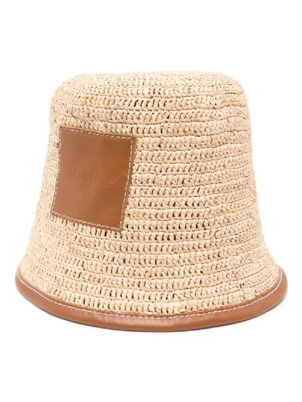 Le Bob Solo Raffia Bucket Hat