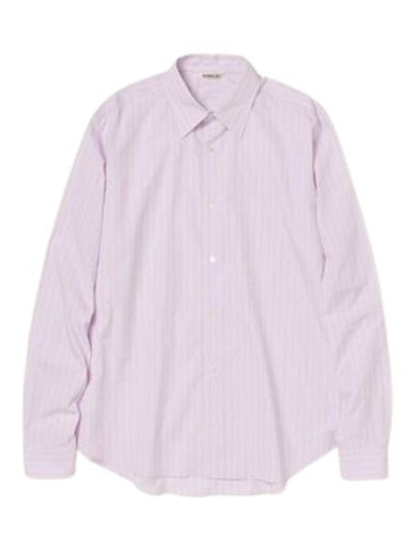 AURALEE - Suvin High Count Stripe Shirt - Jente