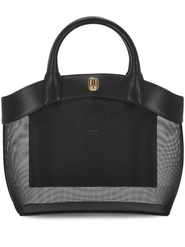 Savette Black Tote Bag