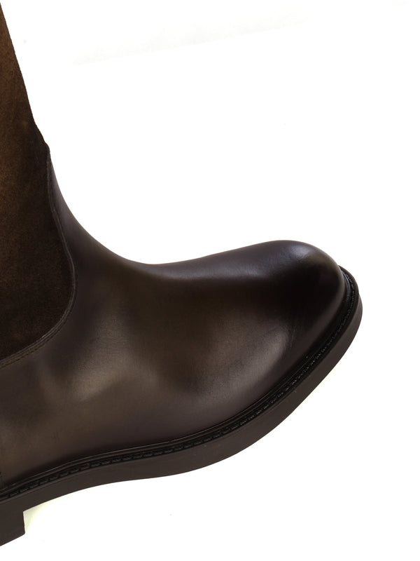 Ducals Brown High Boots
