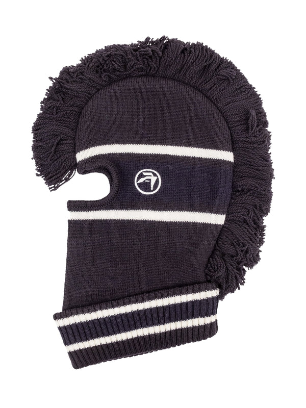 Fringe Detail Wool Balaclava