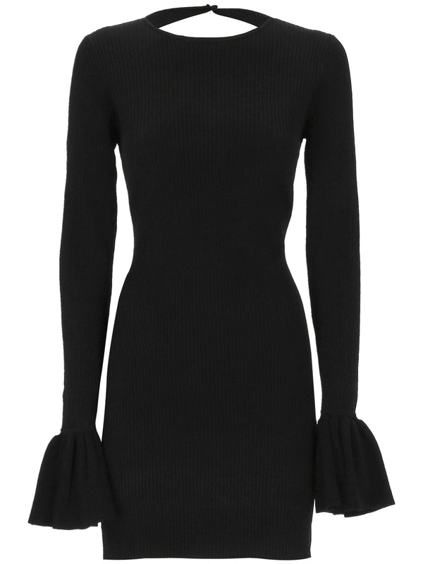 Cutout Rib Mini Dress