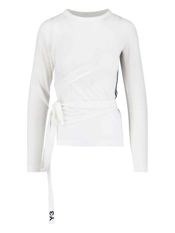 Y-3 White Long Sleeve