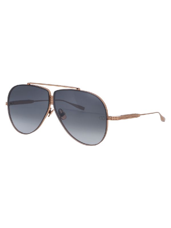 Xvi Stud Aviator Sunglasses