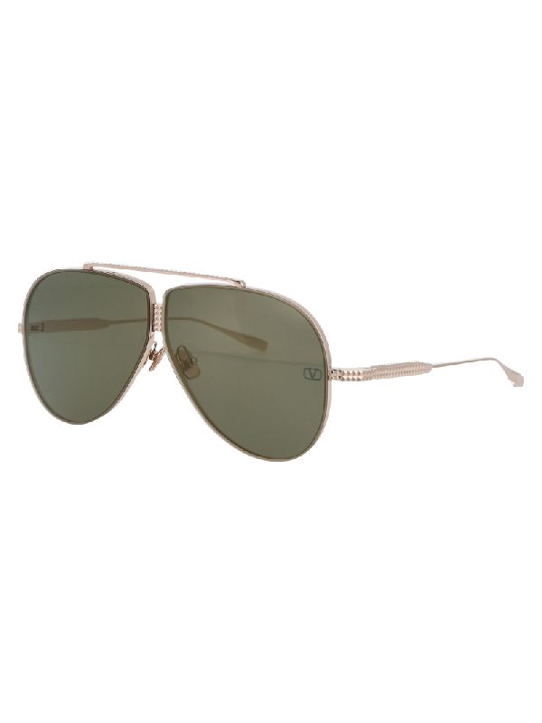 Xvi Stud Aviator Sunglasses