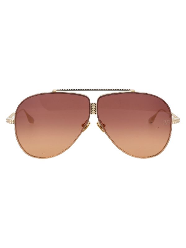 Xvi Stud Aviator Sunglasses