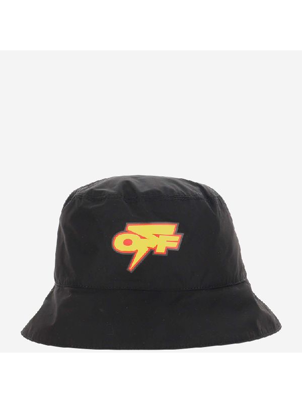 Off Graphic Logo Bucket Hat